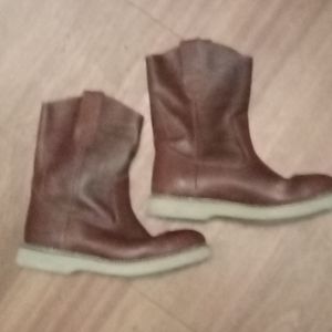 AU TEC WATER RESISTANT OIL TANNED LEATHER BOOTS